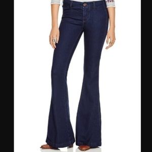 Free People Bell Bottom Jeans